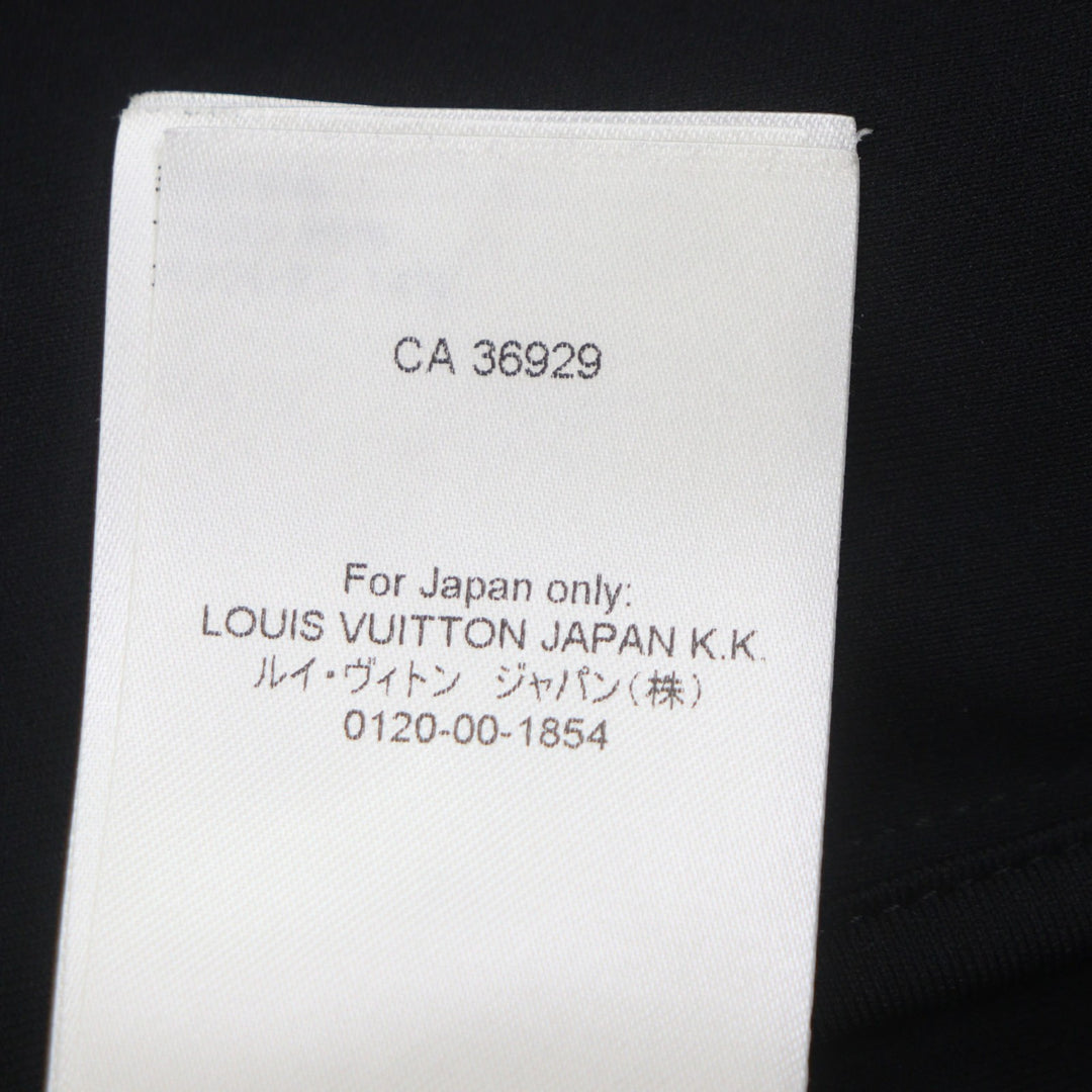 Great LOUIS VUITTON hoodie Hybrid Zip-Through Monogram black Nylon mens M 1A9GNB
