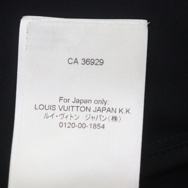Great LOUIS VUITTON hoodie Hybrid Zip-Through Monogram black Nylon mens M 1A9GNB