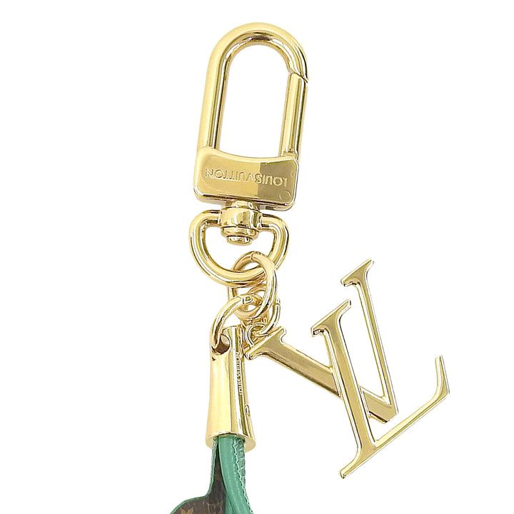 Excellent LOUIS VUITTON MURAKAMI Bag charm Red Women M02476
