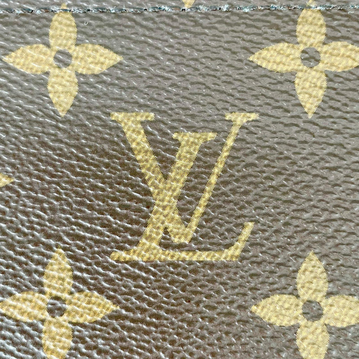 Pristine LOUIS VUITTON Purse Zippy wallet Brown Monogram canvas Women M42616