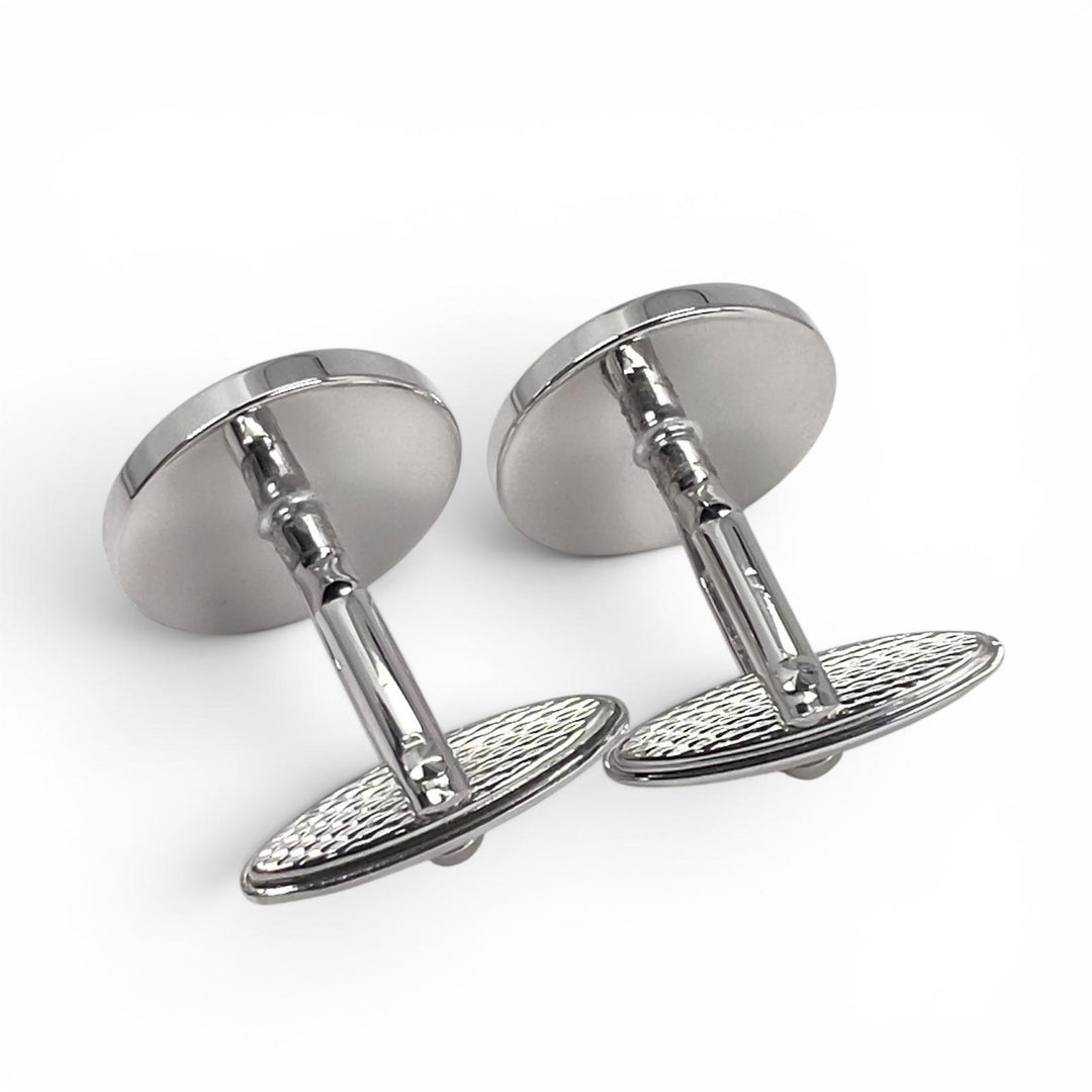 Excellent Dunhill Cufflinks cufflinks Tie pin 2-piece set green mens