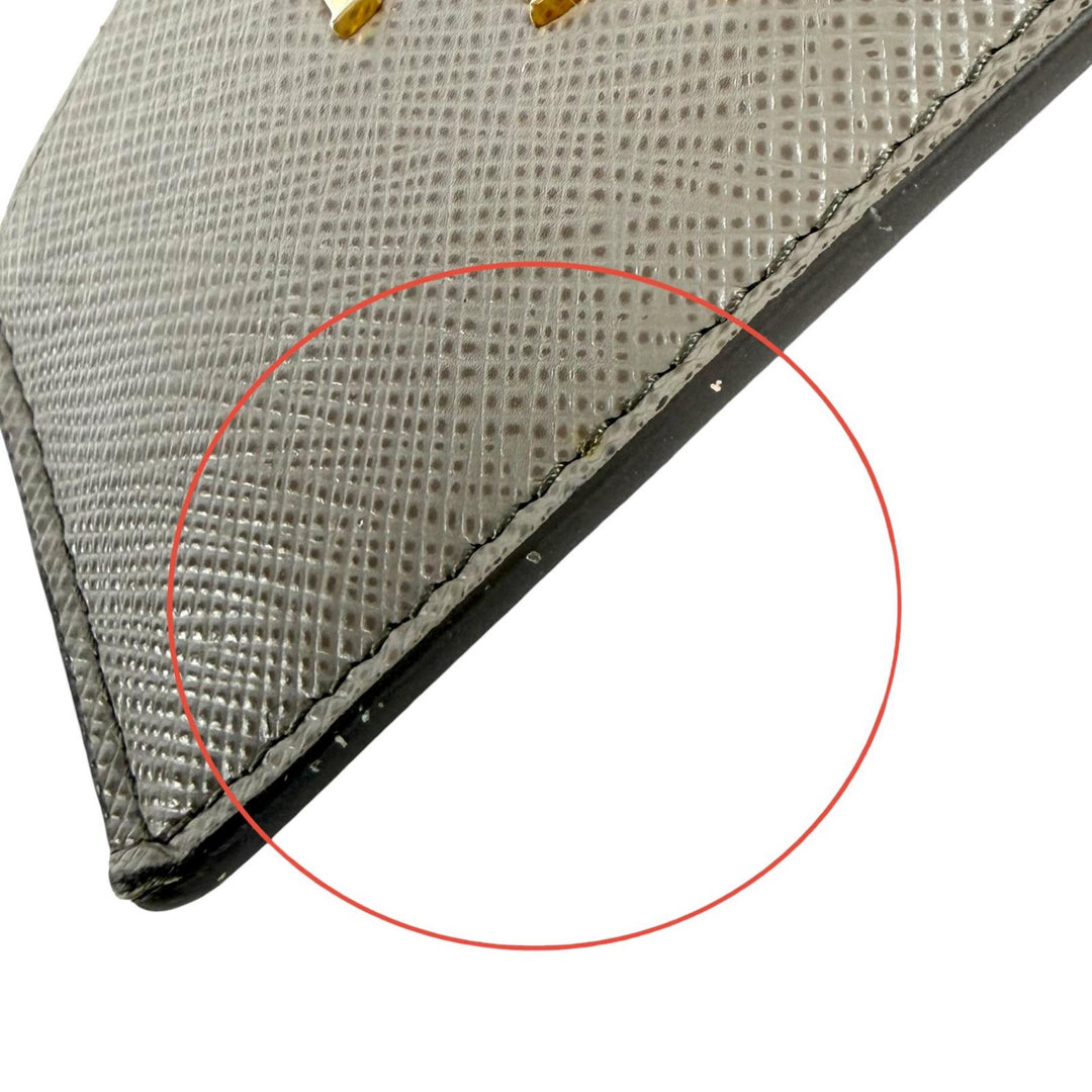 Great PRADA Card Case Multi Safiano leather Women 1MC025