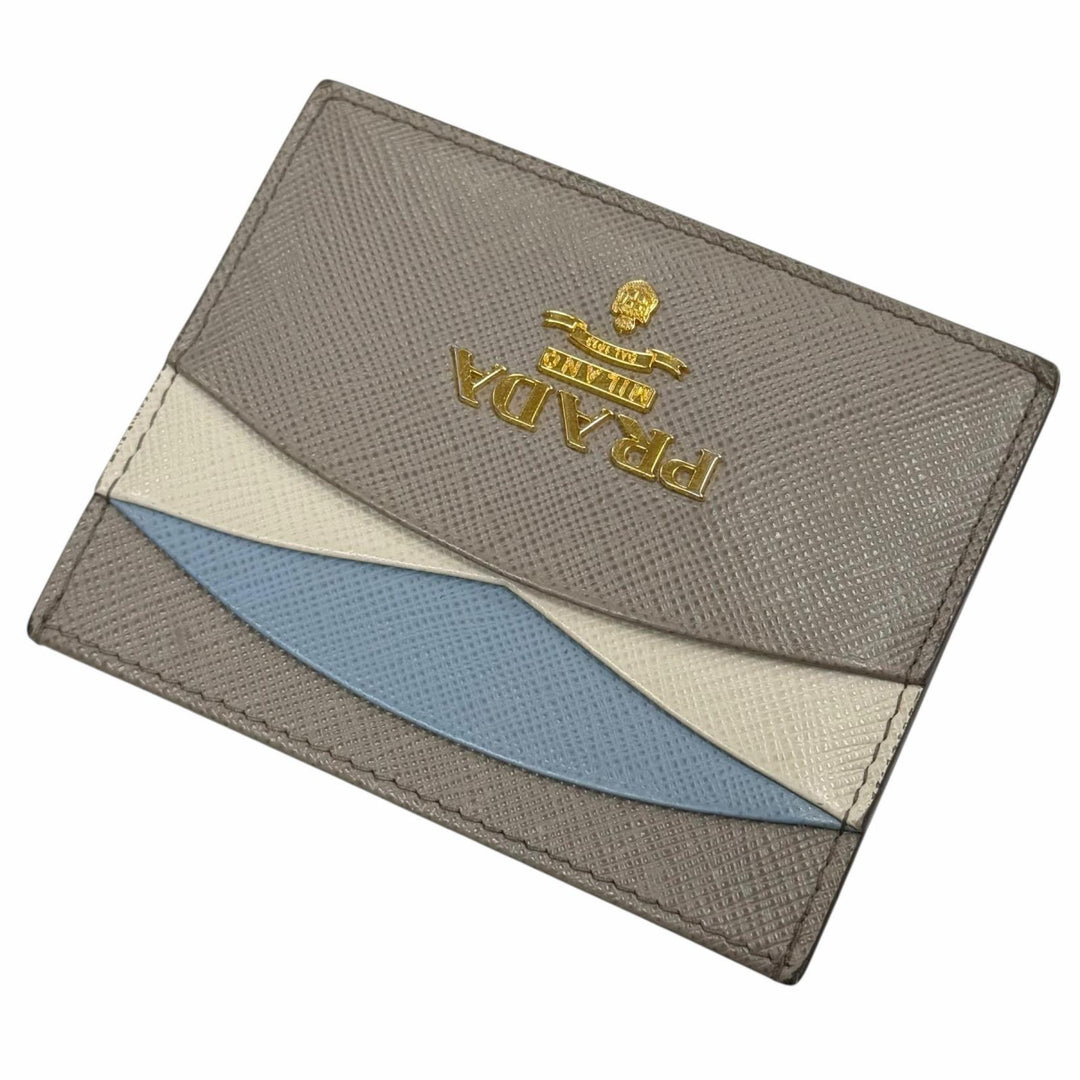 Great PRADA Card Case Multi Safiano leather Women 1MC025