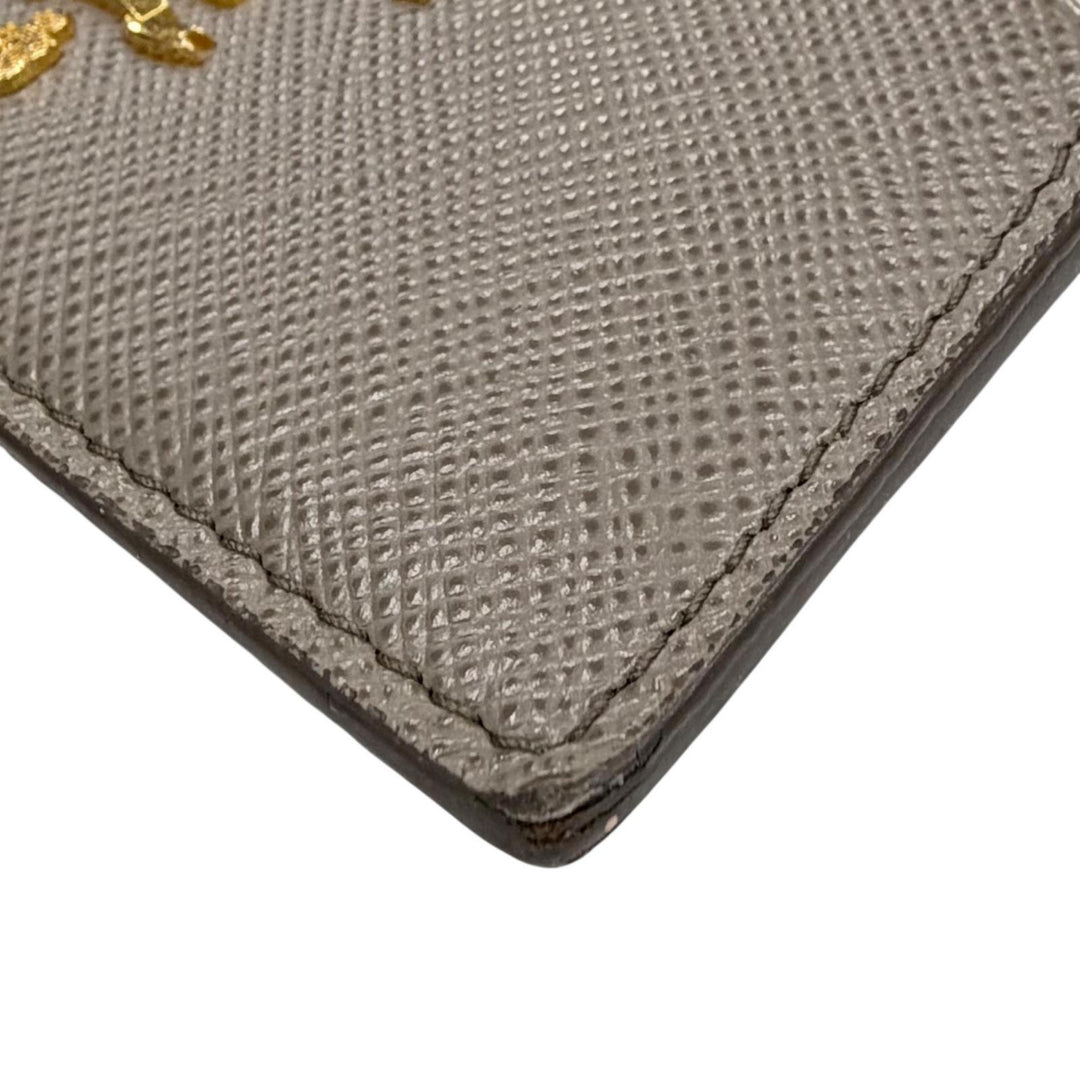 Great PRADA Card Case Multi Safiano leather Women 1MC025