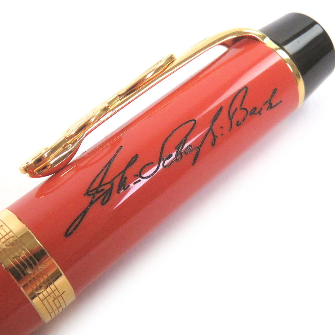 Great MONTBLANC fountain pen Donation Pen, Johann Sebastian Bach