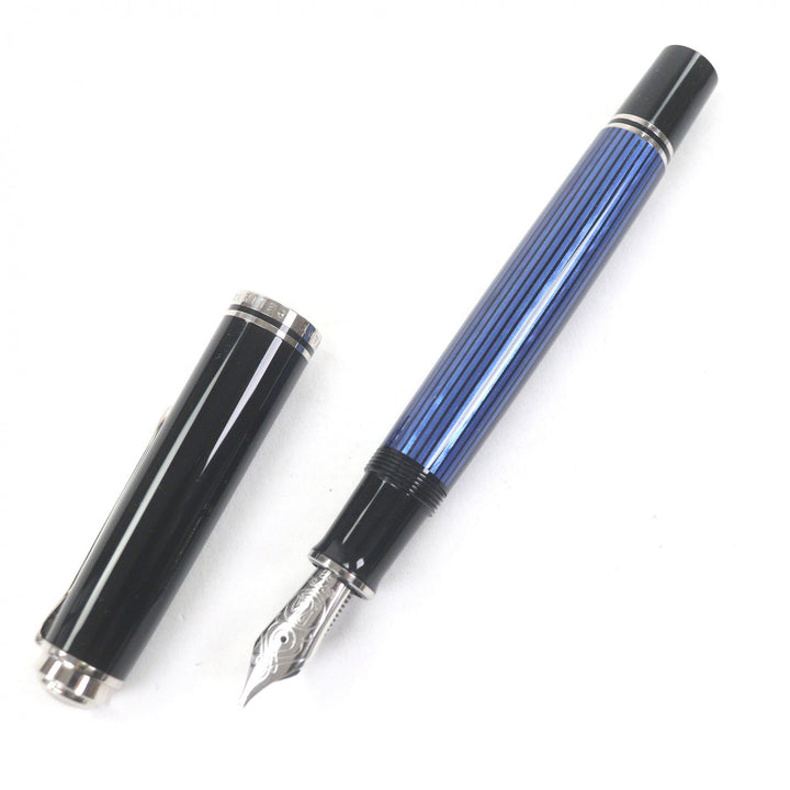 Excellent PERIKAN fountain pen Sovereign black 750 mens M805
