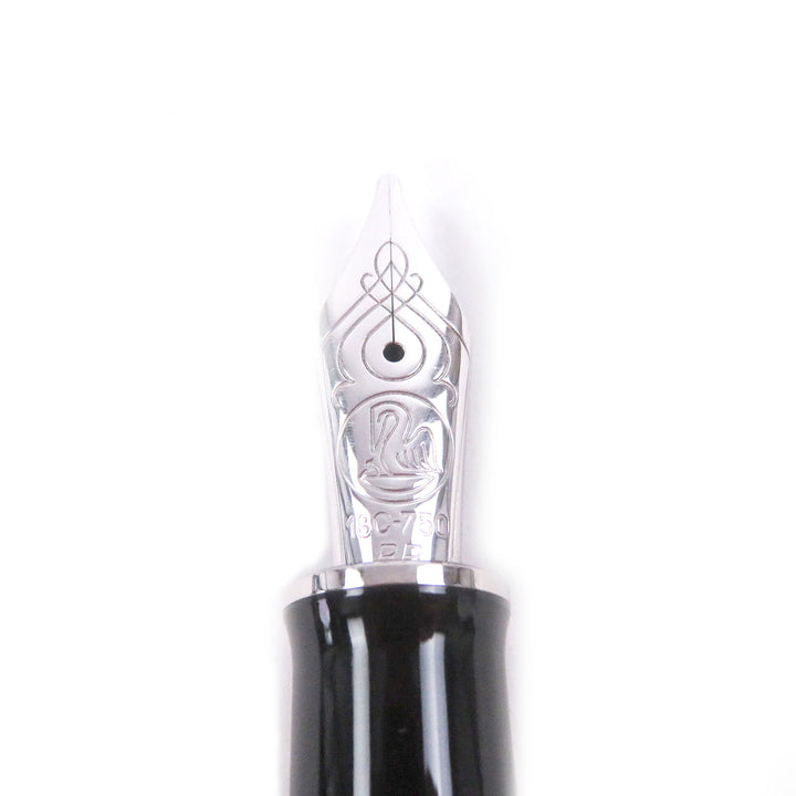 Excellent PERIKAN fountain pen Sovereign black 750 mens M805