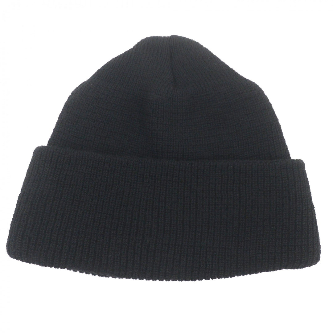 Very Good CHROME HEARTS Knit cap CH embroidered hat beanie black wool mens