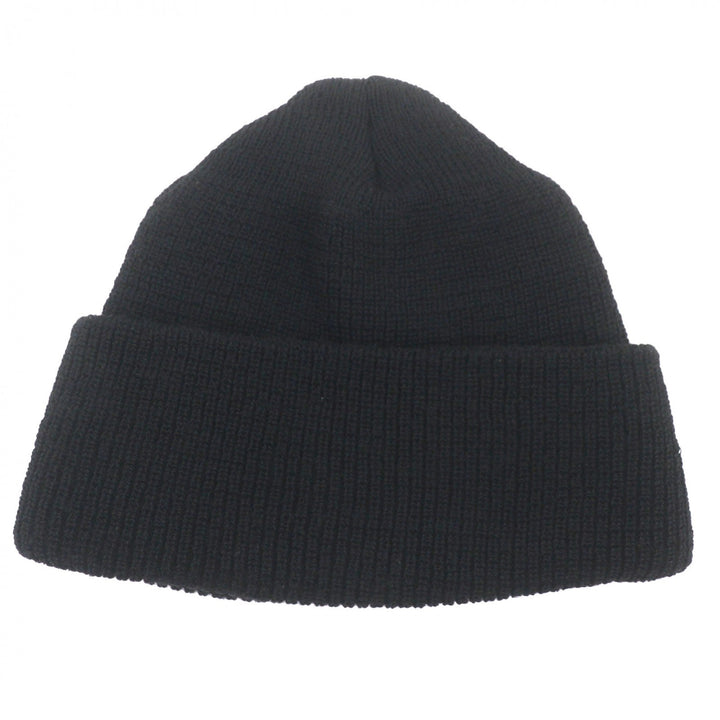 Very Good CHROME HEARTS Knit cap CH embroidered hat beanie black wool mens