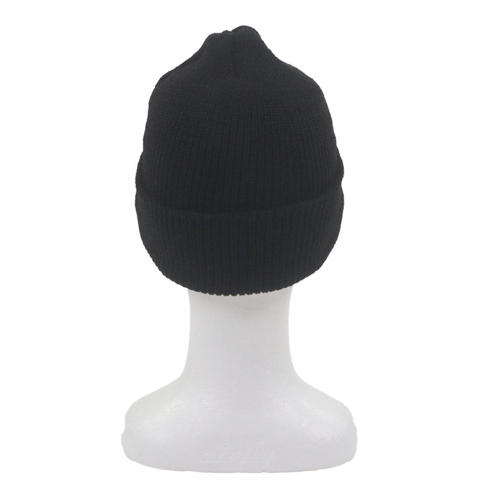 Very Good CHROME HEARTS Knit cap CH embroidered hat beanie black wool mens