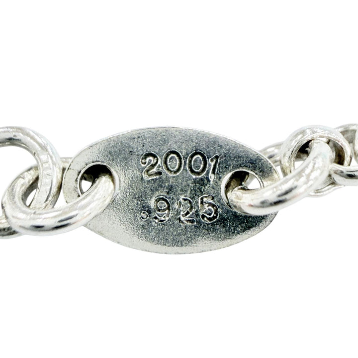 Excellent CHROME HEARTS Necklace Roll Chain NECKCHAIN R18 Silver 925 mens