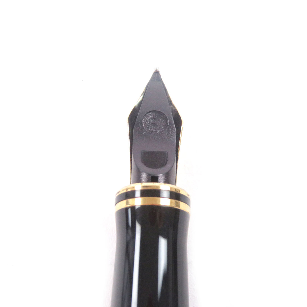 Great PARKER fountain pen Duofield International 90s Marble Red 18K mens