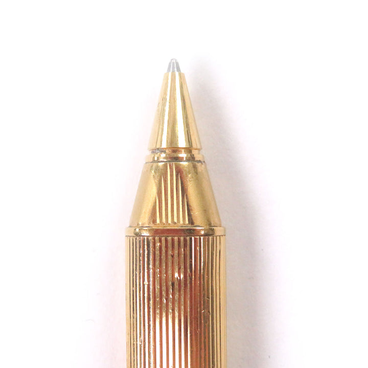 Very Good Cartier Ballpoint pen Trinity Stripe Pattern gold mens