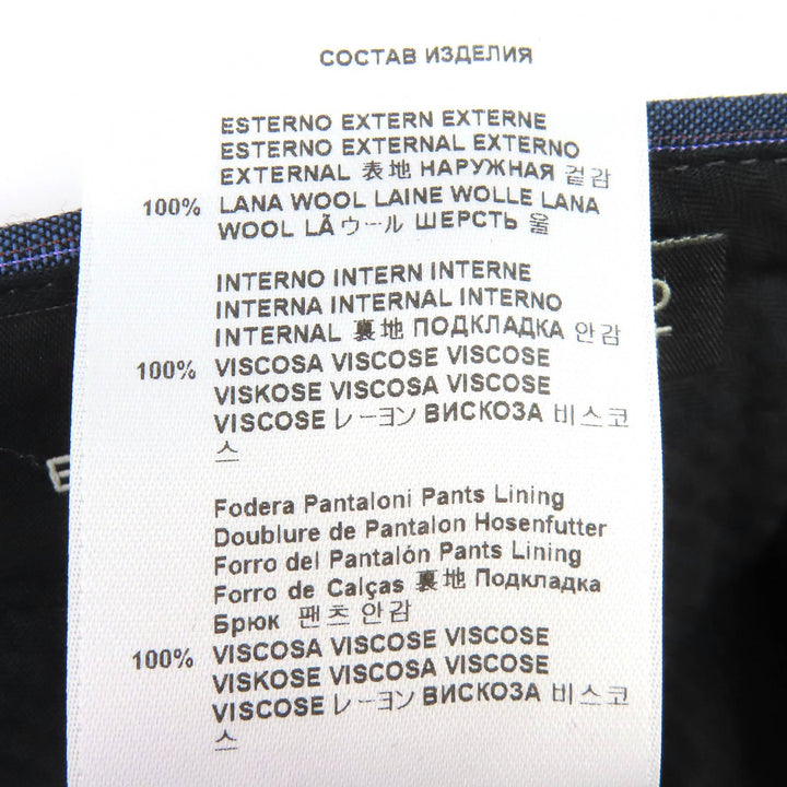 Excellent ETRO All-over lining, striped single-breasted suit, two-piece set 46