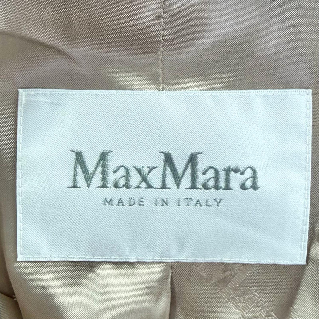 Excellent Max Mara coat TEDDY BEAR alpaca Women XS 101602236