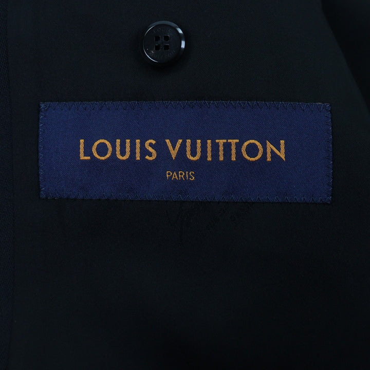 Pristine LOUIS VUITTON Blouson black wool mens 44 HJF81W
