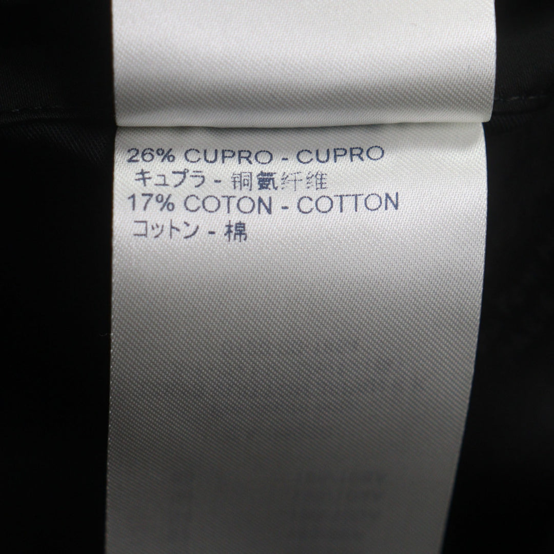 Pristine LOUIS VUITTON Blouson black wool mens 44 HJF81W