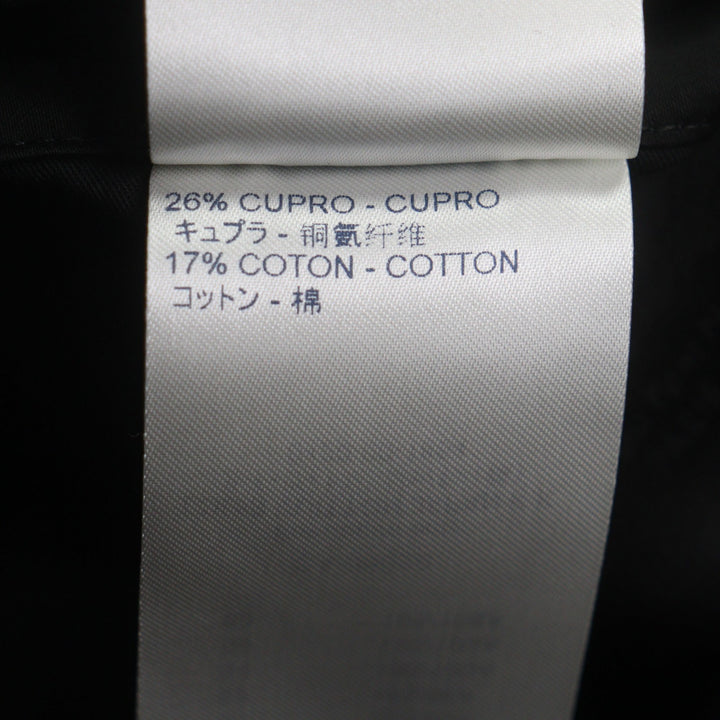 Pristine LOUIS VUITTON Blouson black wool mens 44 HJF81W