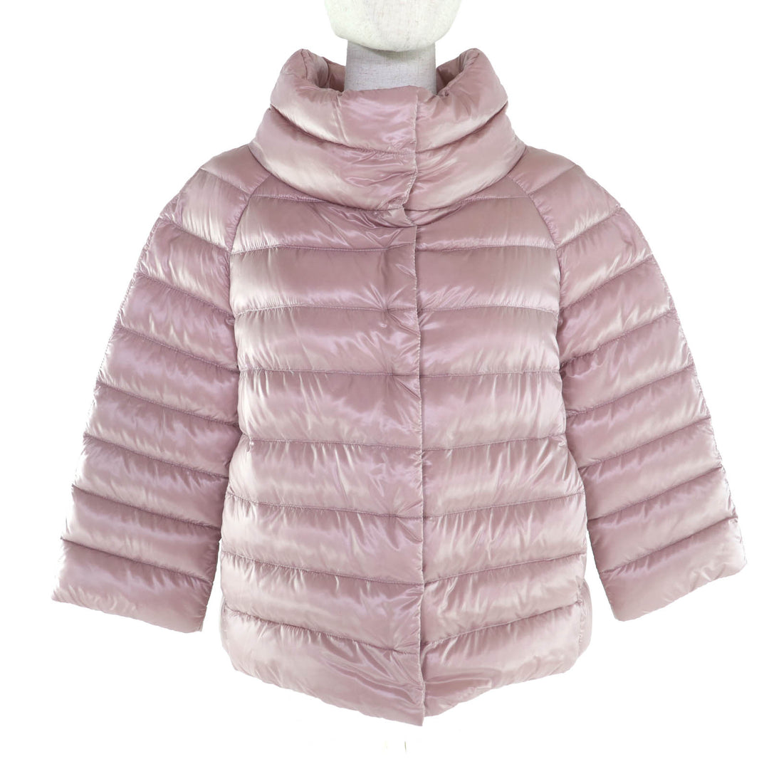 Excellent Herno Down jacket pink Nylon Women 40 PI0046DIC