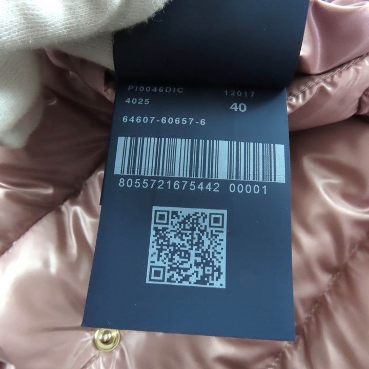 Excellent Herno Down jacket pink Nylon Women 40 PI0046DIC