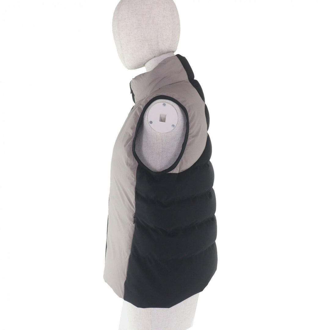 Excellent MONCLER Down vest LYTHRUM gray Nylon Women 2