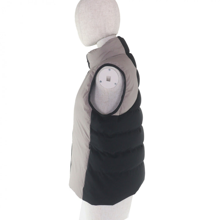 Excellent MONCLER Down vest LYTHRUM gray Nylon Women 2