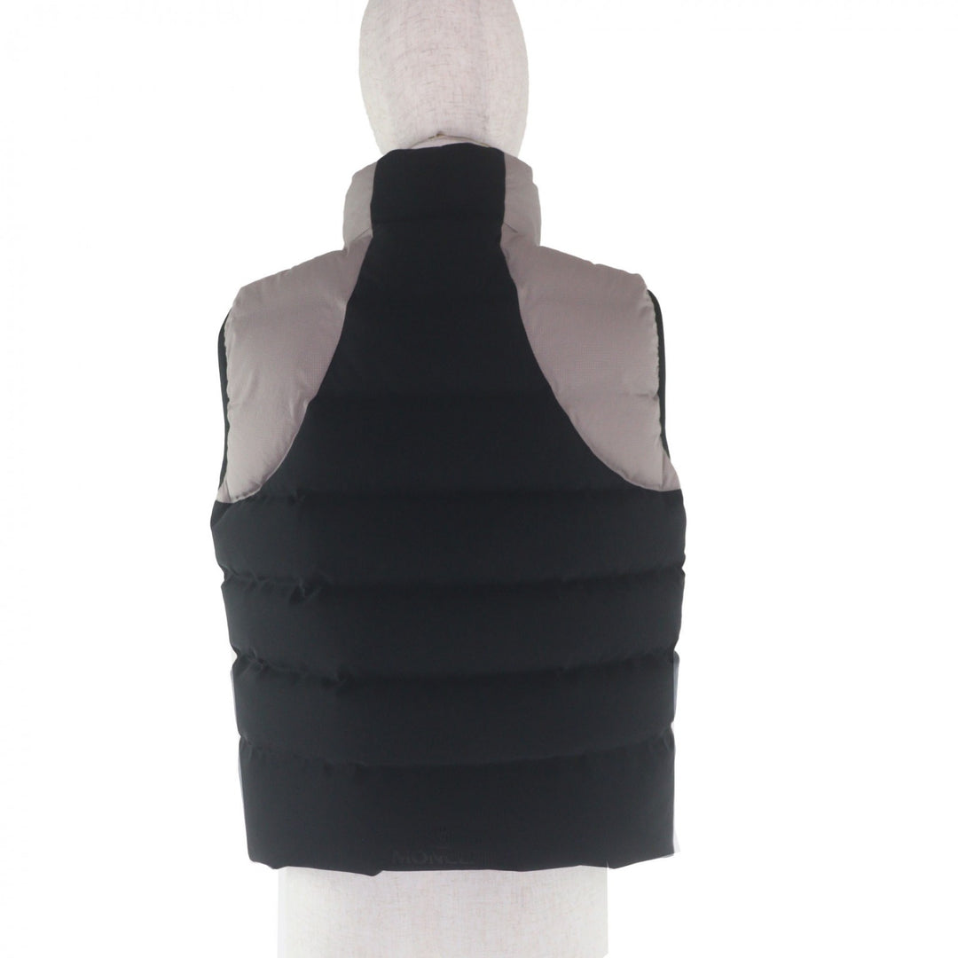 Excellent MONCLER Down vest LYTHRUM gray Nylon Women 2