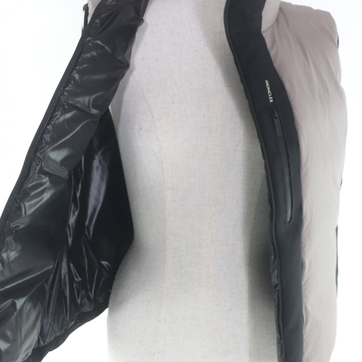 Excellent MONCLER Down vest LYTHRUM gray Nylon Women 2