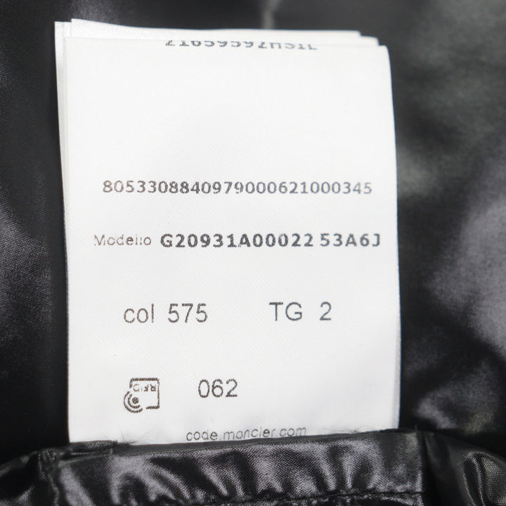 Excellent MONCLER Down vest LYTHRUM gray Nylon Women 2