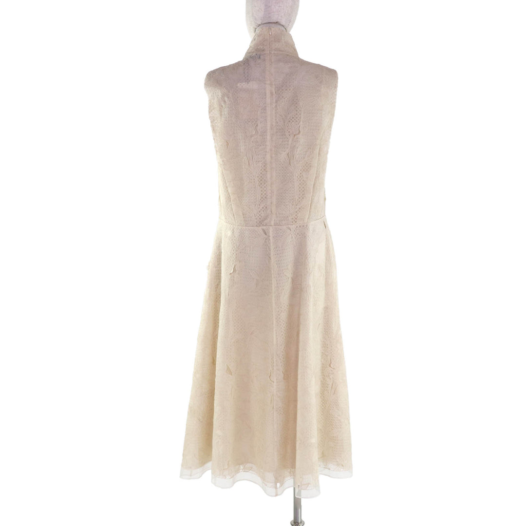 Pristine ebure one piece light beige silk Women 36 3410300236