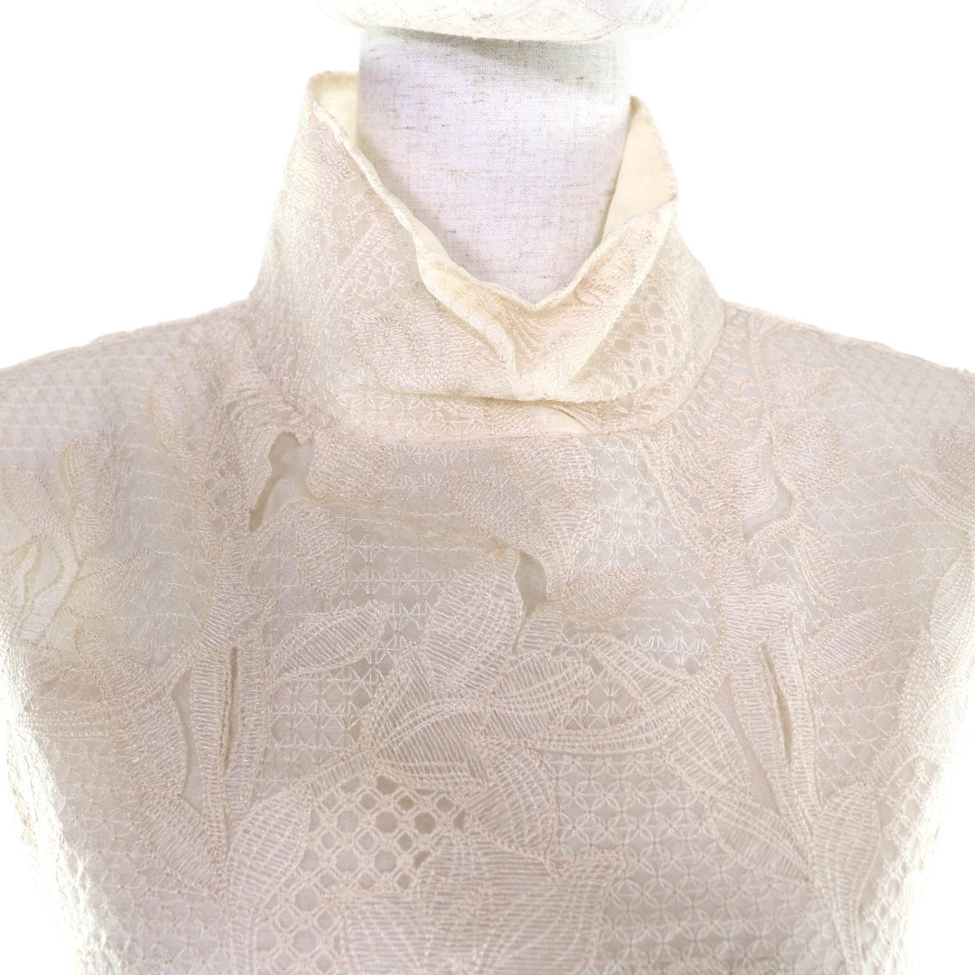Pristine ebure one piece light beige silk Women 36 3410300236