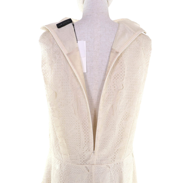 Pristine ebure one piece light beige silk Women 36 3410300236