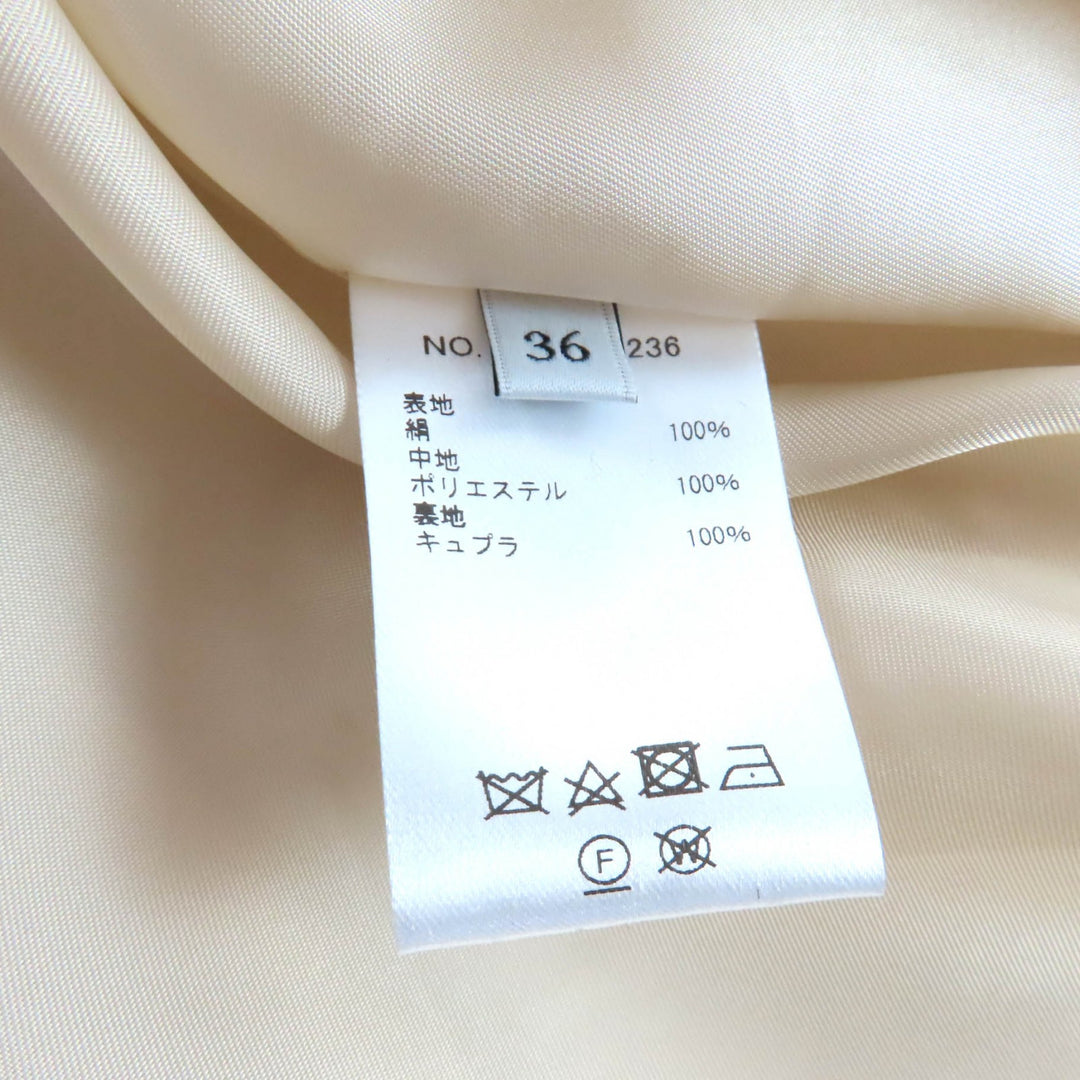 Pristine ebure one piece light beige silk Women 36 3410300236