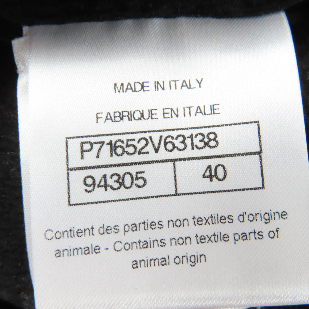 Great CHANEL one piece COCO Mark all-over print blouse silk 40 21K P71652V63138