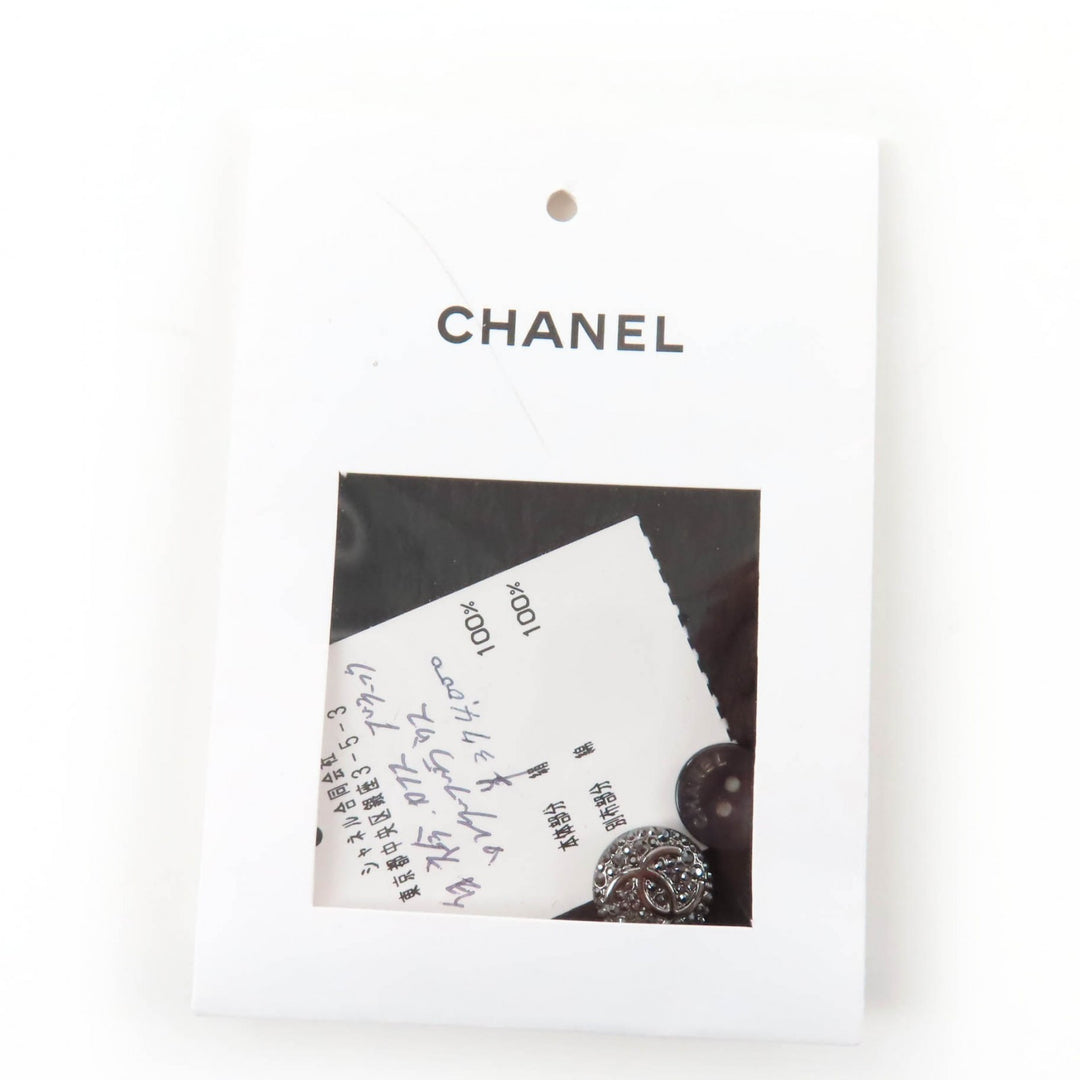Great CHANEL one piece COCO Mark all-over print blouse silk 40 21K P71652V63138