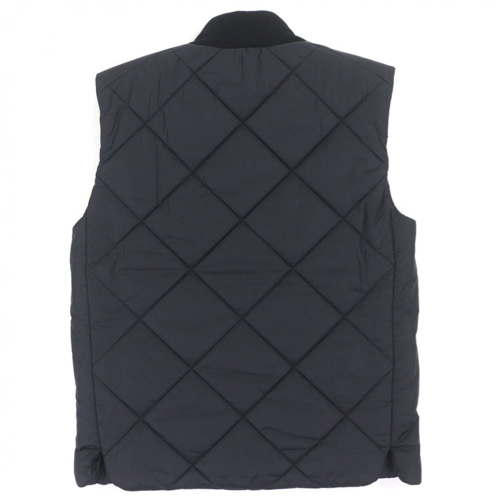 Excellent HERMES Down vest black Nylon mens M