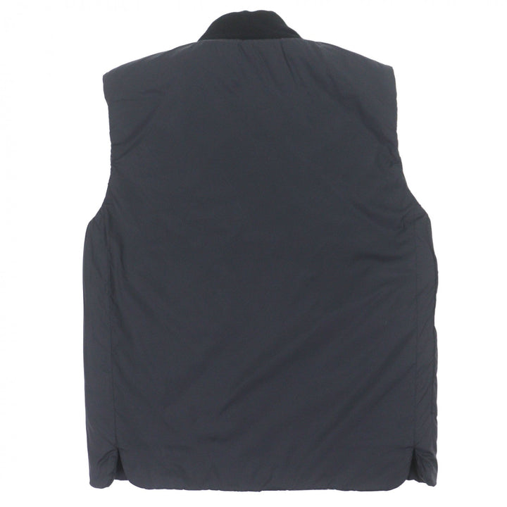 Excellent HERMES Down vest black Nylon mens M