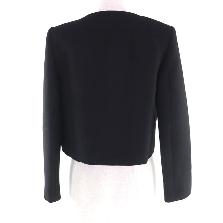 Excellent GUCCI Jacket black wool Women 36 731312