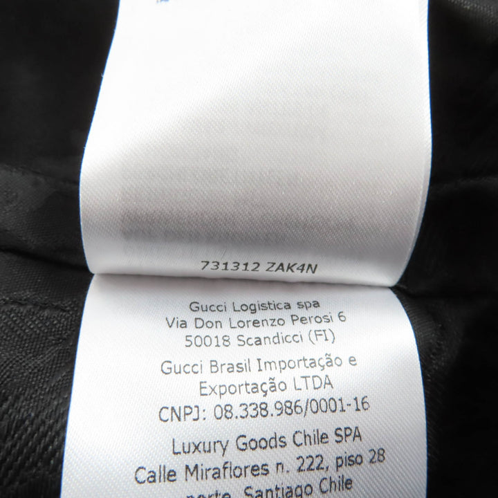 Excellent GUCCI Jacket black wool Women 36 731312
