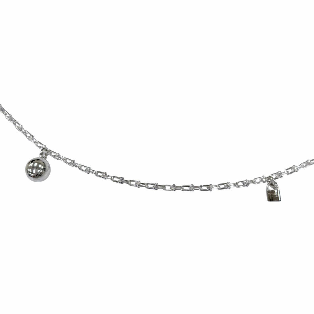 Excellent TIFFANY&Co. bracelet Small Wrap Bracelet Large Silver AG925 Women