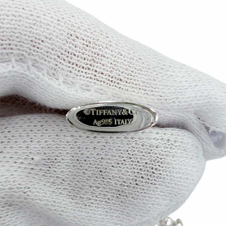 Excellent TIFFANY&Co. bracelet Small Wrap Bracelet Large Silver AG925 Women