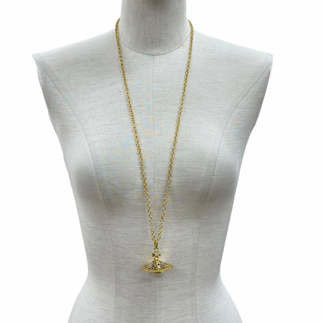 Great Vivienne Westwood Necklace gold Women
