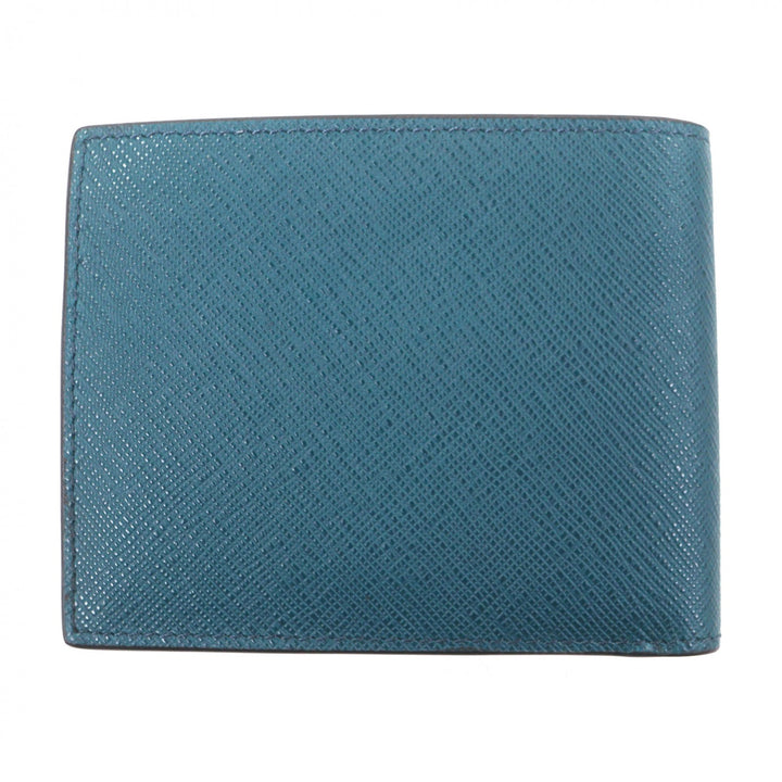 Pristine MONTBLANC Bifold Wallet Salt Real Green system leather mens