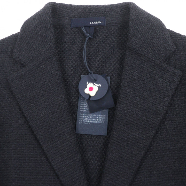Pristine LARDINI tailored jacket Dark gray wool mens S