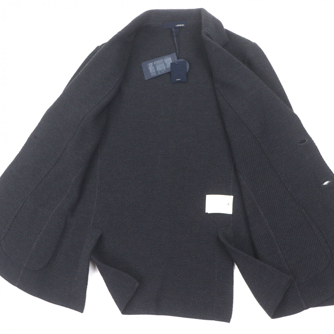 Pristine LARDINI tailored jacket Dark gray wool mens S
