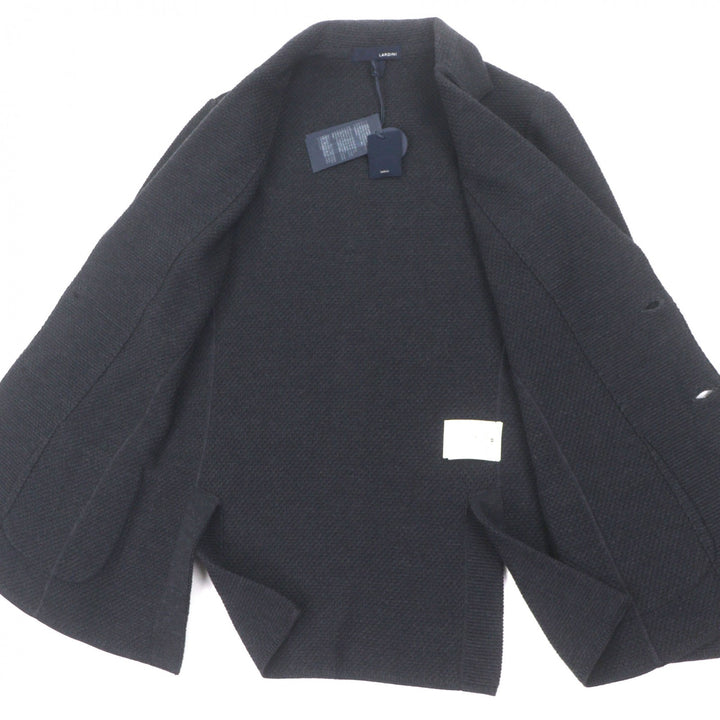 Pristine LARDINI tailored jacket Dark gray wool mens S