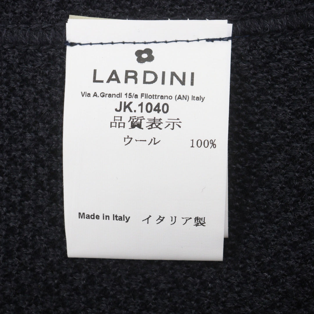 Pristine LARDINI tailored jacket Dark gray wool mens S