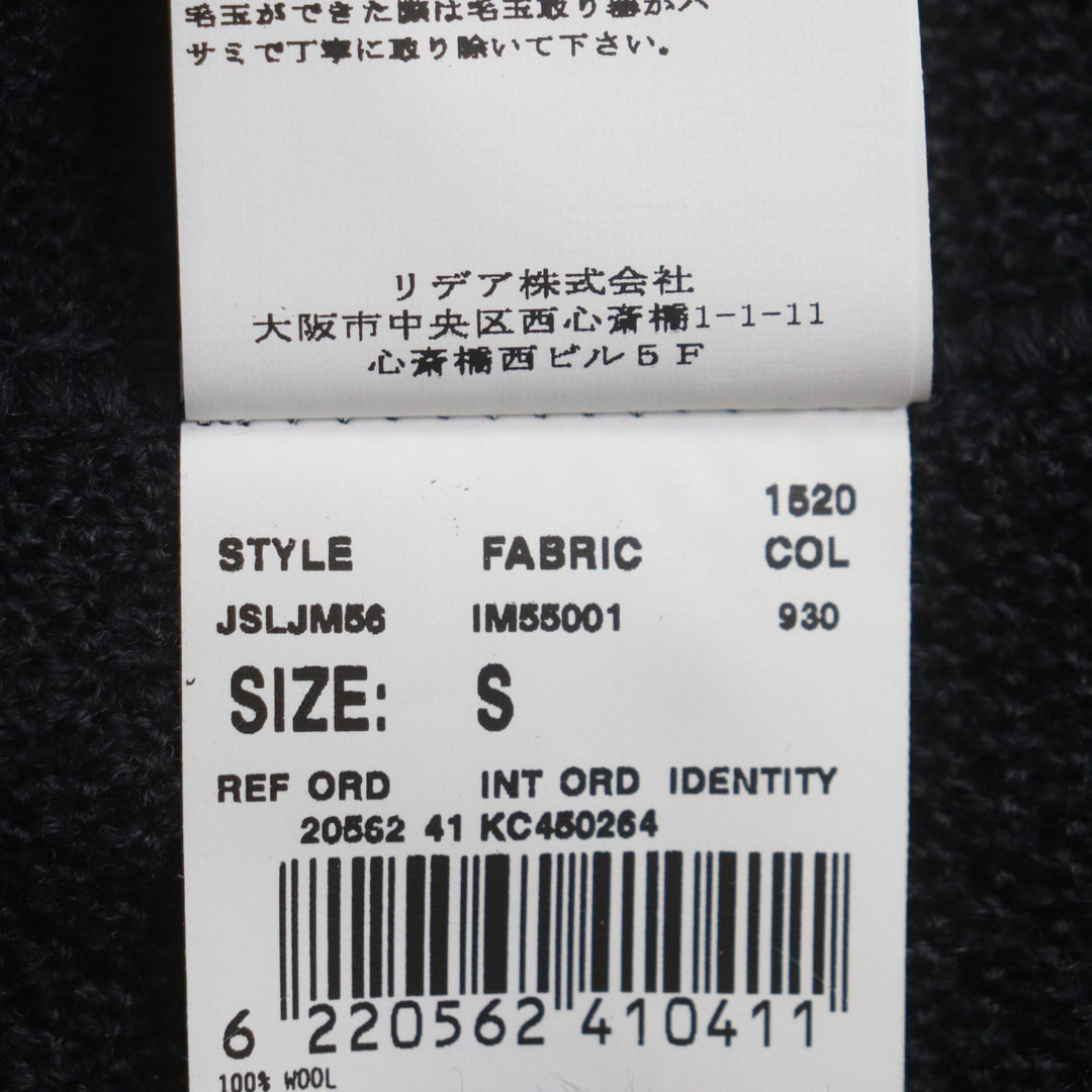 Pristine LARDINI tailored jacket Dark gray wool mens S
