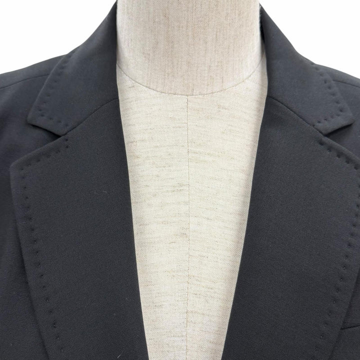 Excellent GUCCI tailored jacket black wool Women 38