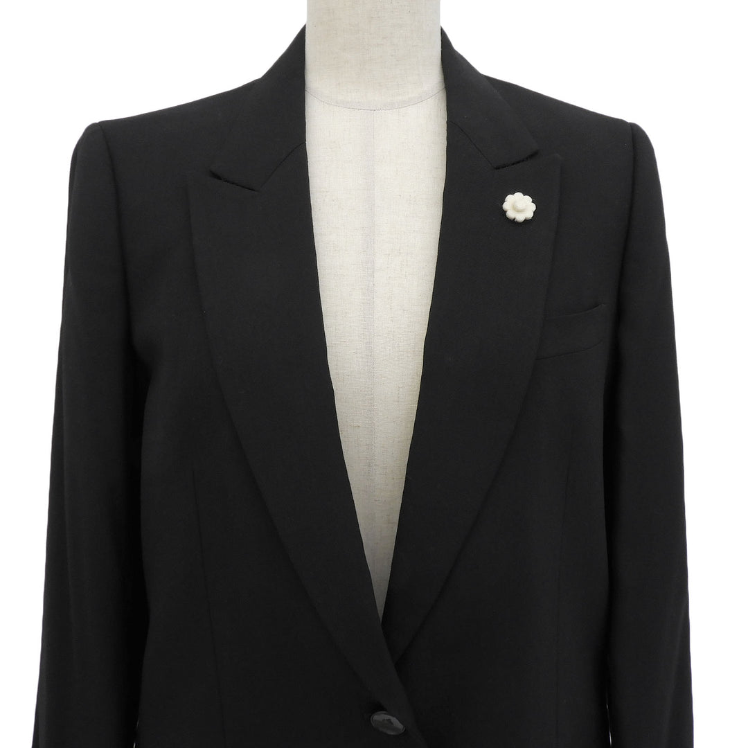 Pristine LARDINI tailored jacket black Rayon Women 40